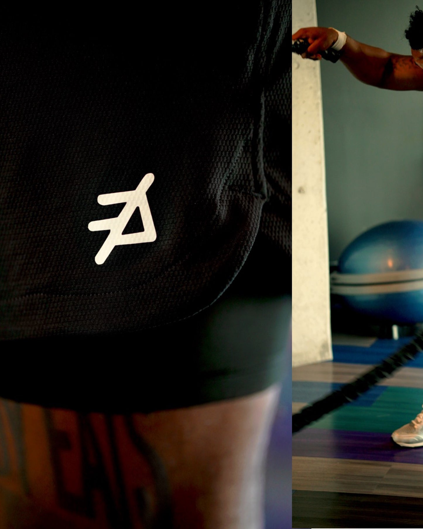 2 in 1 Athletic Training Shorts