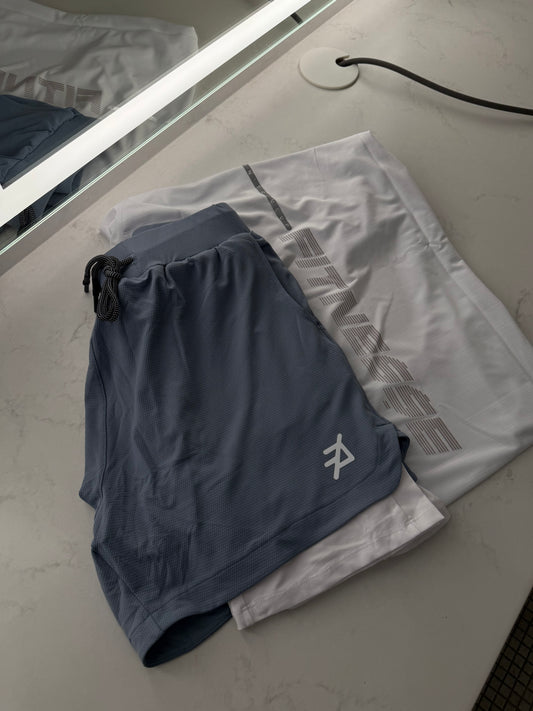 2 IN 1 ATHLETIC TRAINING SHORT$